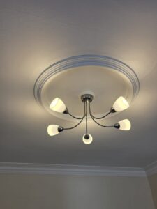 Lights installation in Leicester